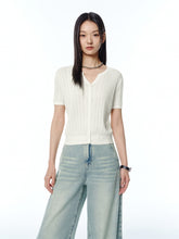 Women's Acetate Blend Knit Cardigan with Metallic Thread
